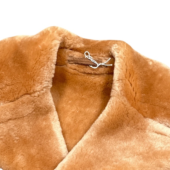 Sawyer of Napa x Saks Fifth Avenue Sherpa Wool Fleece Marlboro Coat Mens 40 - Picture 4 of 13